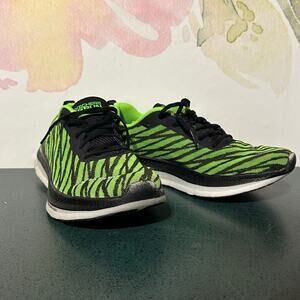 Skechers Mens Go Run Razor Excess 2 Green/Black Running Shoes Sneakers Size 7.5